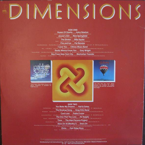Various : Dimensions (LP, Comp, 19 )