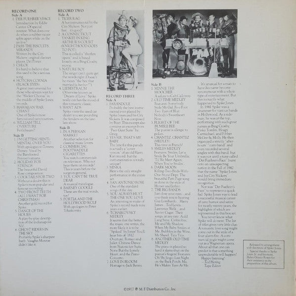 Spike Jones : Spike Jones (3xLP, Comp + Box)