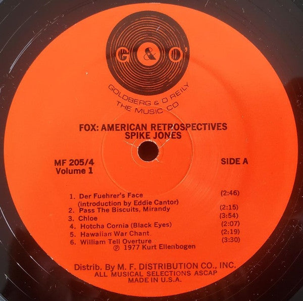 Spike Jones : Spike Jones (3xLP, Comp + Box)