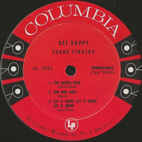 Frank Sinatra : Get Happy! (10", Comp, Hol)