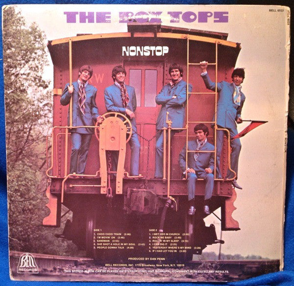 The Box Tops* : Non Stop (LP, Album, Uni)