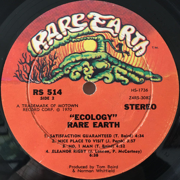 Rare Earth : Ecology (LP, Album, Hol)