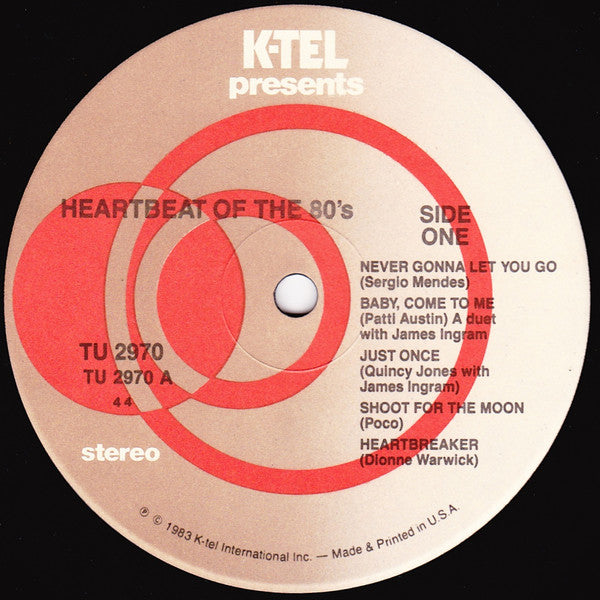 Various : Heartbeat Of The 80's (LP, Comp, 44)