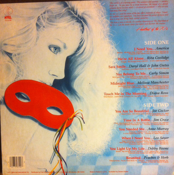 Various : Heartbeat Of The 70's (LP, Comp)