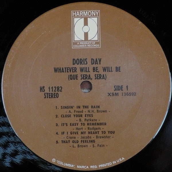 Doris Day : Whatever Will Be, Will Be (Que Sera, Sera) (LP, Comp)