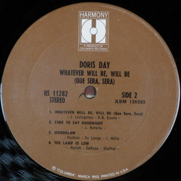 Doris Day : Whatever Will Be, Will Be (Que Sera, Sera) (LP, Comp)