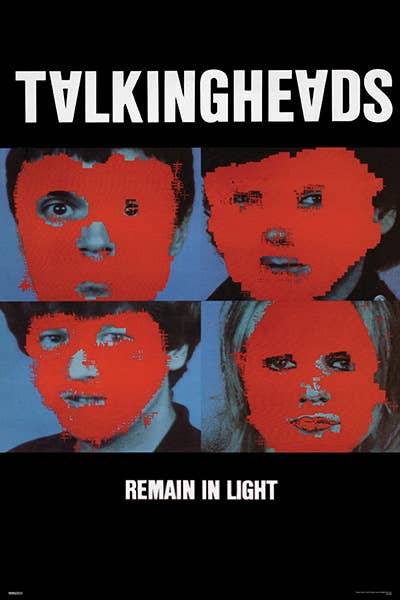 Talking Heads Remain in Light Poster - 24" x 36"