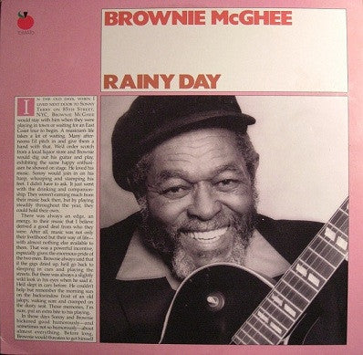 Brownie McGhee : Rainy Day (LP, Album)