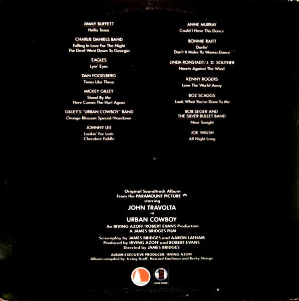 Various : Urban Cowboy (Original Motion Picture Soundtrack) (2xLP, Album, Comp, CTH)