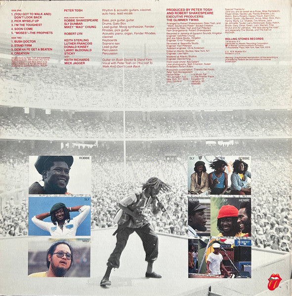 Peter Tosh : Bush Doctor (LP, Album, Pre)