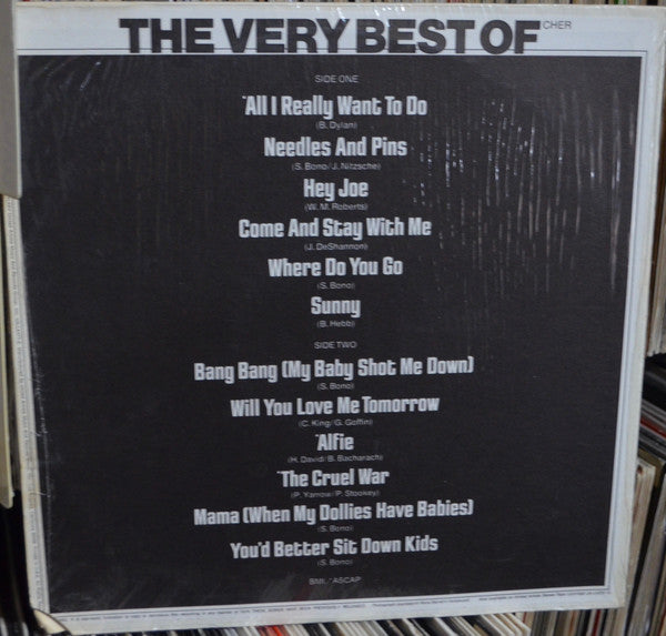 Cher : The Very Best Of Cher (LP, Comp, RE)