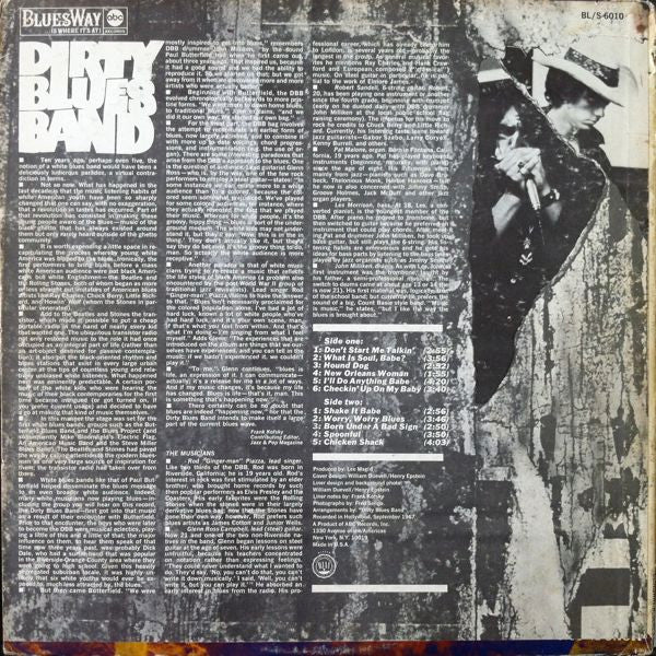 Dirty Blues Band* : Dirty Blues Band (LP, Album)