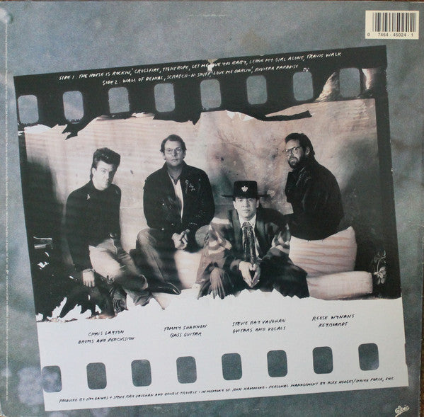 Stevie Ray Vaughan And Double Trouble* : In Step (LP, Album, Car)