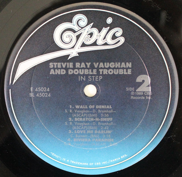 Stevie Ray Vaughan And Double Trouble* : In Step (LP, Album, Car)