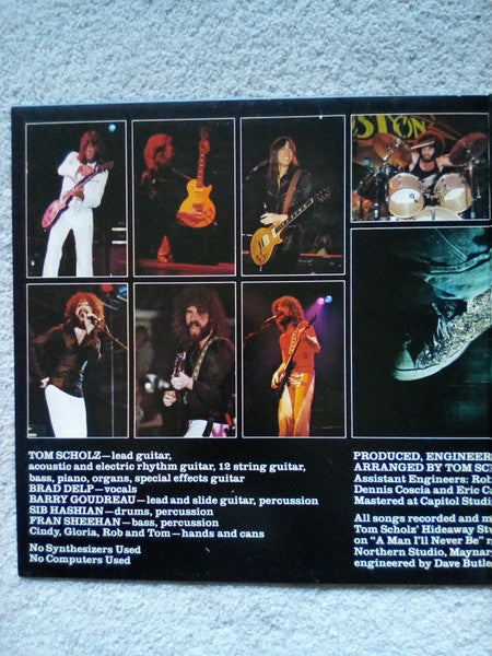 Boston : Don't Look Back (LP, Album, Promo, San)