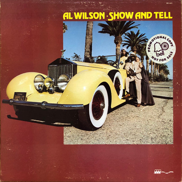 Al Wilson : Show And Tell (LP, Album, PRC)