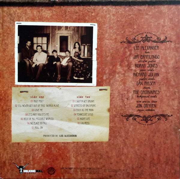 The Little Willies : The Little Willies (LP, Album, Gat + 7")