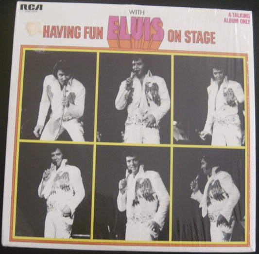 Elvis Presley : Having Fun With Elvis On Stage (LP, Mono, Ind)