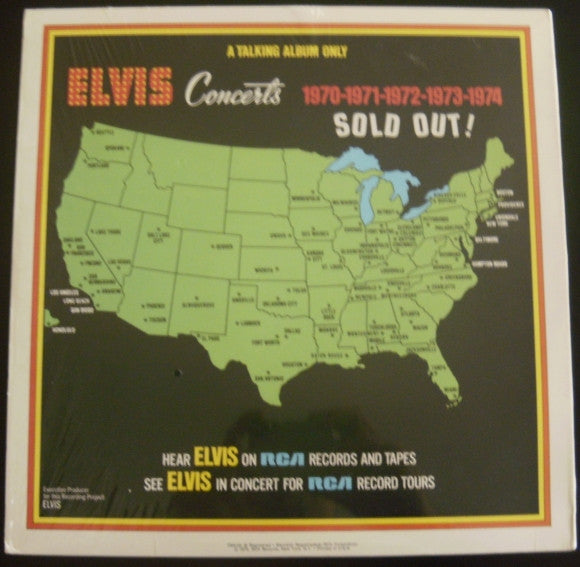 Elvis Presley : Having Fun With Elvis On Stage (LP, Mono, Ind)