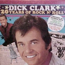 Dick Clark (2) : 20 Years Of Rock N' Roll (2xLP, Comp, Col + Flexi, 7", Shape, S/Sided, Card,)