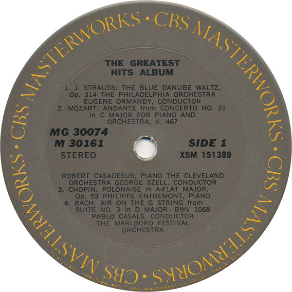 Various : The Greatest Hits Album (2xLP, Comp)