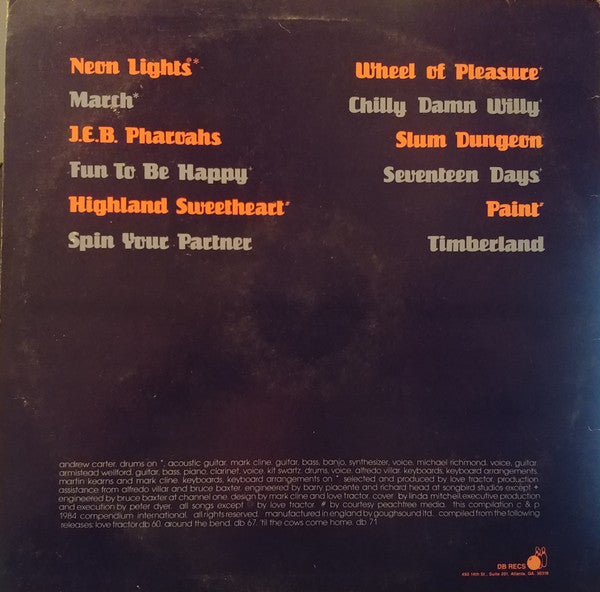 Love Tractor : Wheel Of Pleasure (LP, Comp)