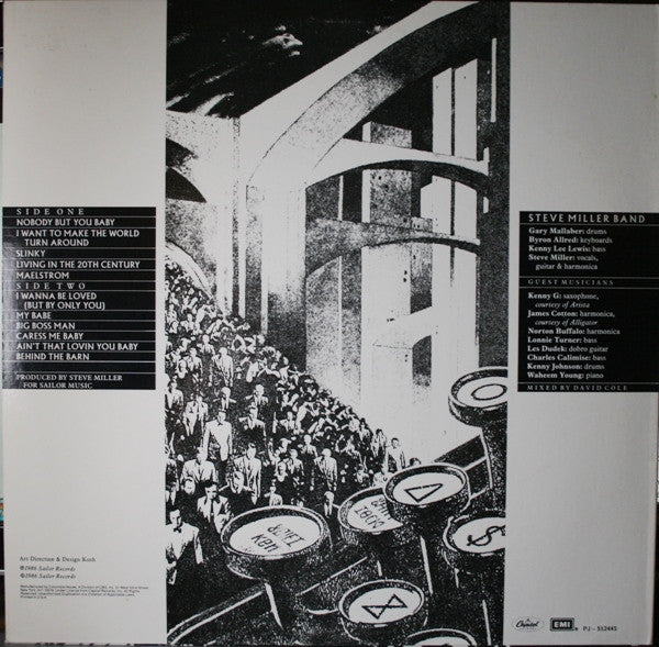 Steve Miller Band : Living In The 20th Century (LP, Album, Club)