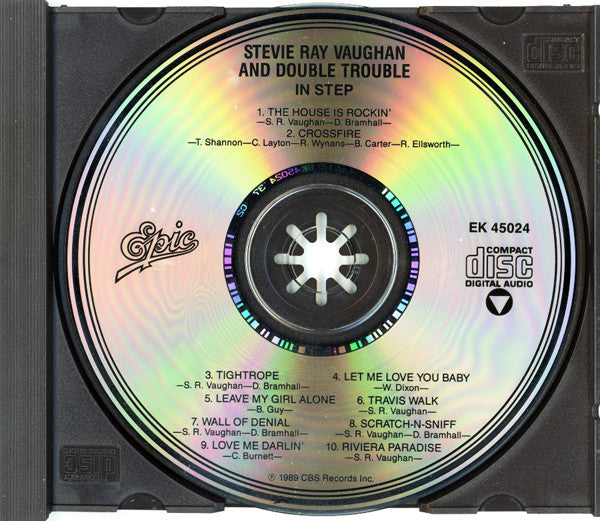 Stevie Ray Vaughan And Double Trouble* : In Step (CD, Album, RP, Son)