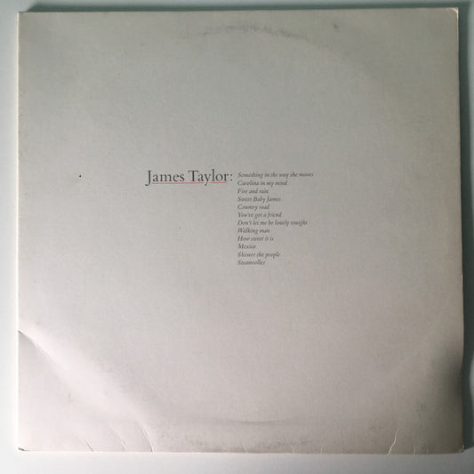 James Taylor (2) : James Taylor's Greatest Hits (LP, Comp, RE, Jac)