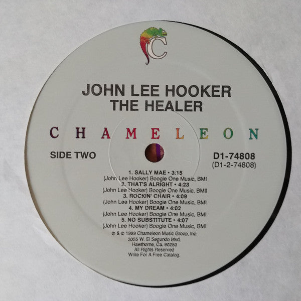 John Lee Hooker : The Healer (LP, Album)