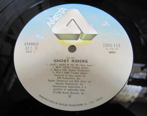 Outlaws : Ghost Riders (LP, Album)