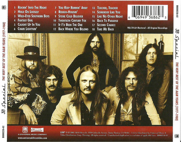 38 Special (2) : The Very Best Of The A&M Years (1977-1988) (CD, Comp, RE)