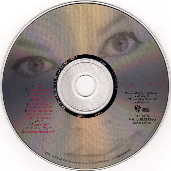 Faith Hill : Faith (CD, Album, Club)