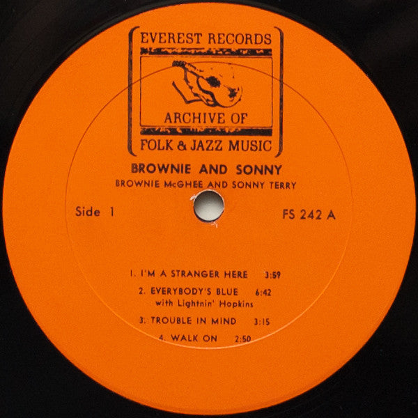 Brownie McGhee & Sonny Terry* : Brownie & Sonny (LP, Album, All)