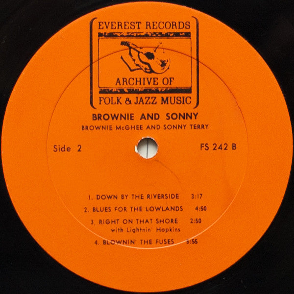 Brownie McGhee & Sonny Terry* : Brownie & Sonny (LP, Album, All)