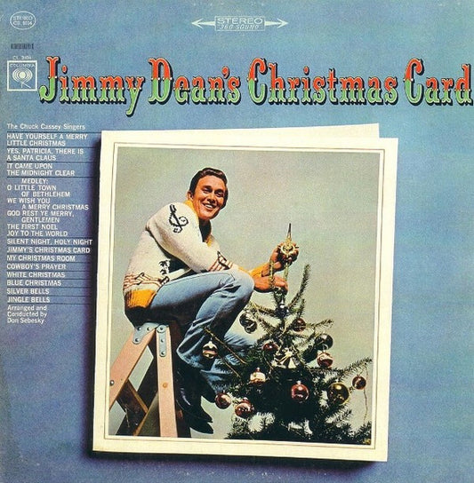 Jimmy Dean : Jimmy Dean's Christmas Card (LP, Album)