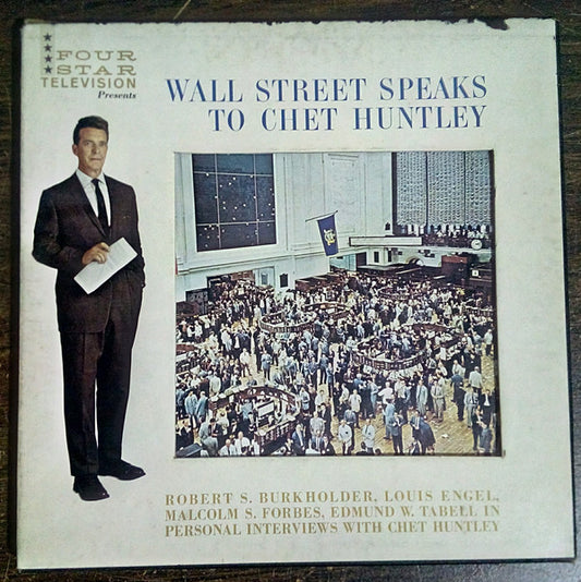 Chet Huntley : Wall Street Speaks To Chet Huntley (3xLP, Comp + Box)