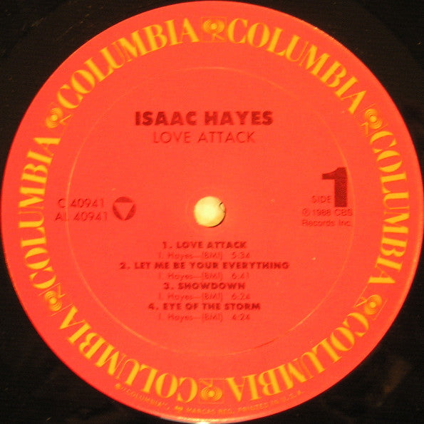 Isaac Hayes : Love Attack (LP, Album)