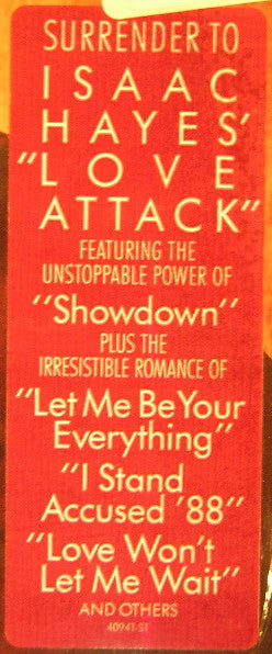 Isaac Hayes : Love Attack (LP, Album)