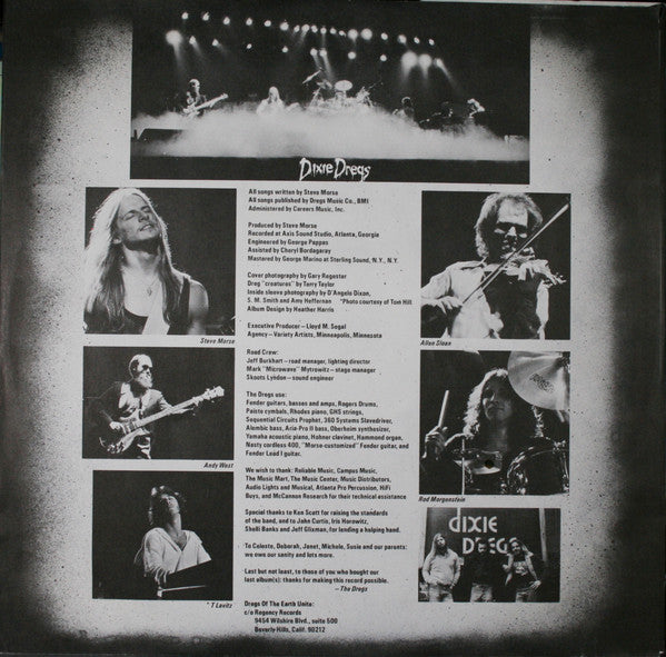 Dixie Dregs : Dregs Of The Earth (VG) – Square Cat Vinyl