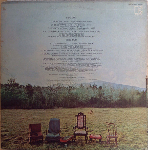 The Butterfield Blues Band* : Sometimes I Just Feel Like Smilin' (LP, Album, San)