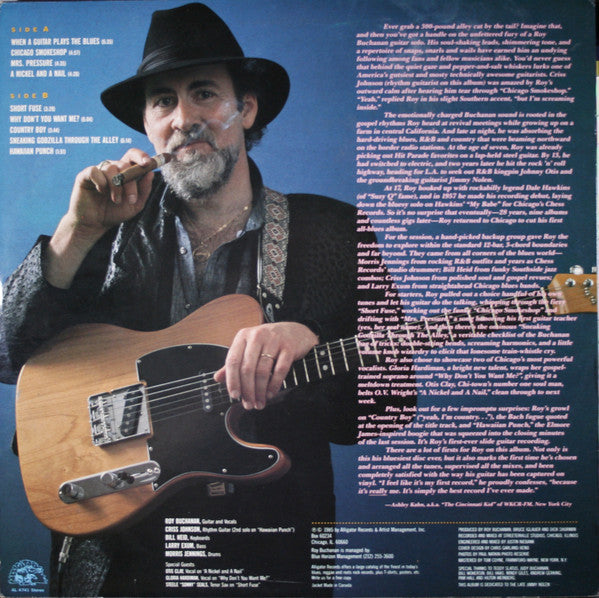 Roy Buchanan : When A Guitar Plays The Blues (LP, Album, No )
