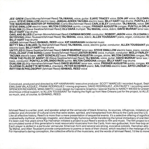 Conjure : Music For The Texts Of Ishmael Reed (CD, Album, RE)