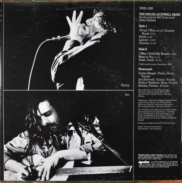 The Siegel-Schwall Band : The Siegel-Schwall Band (LP, Album, Hol)