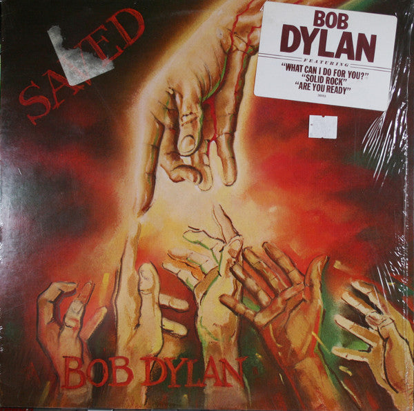 Bob Dylan : Saved (LP, Album, Ter)