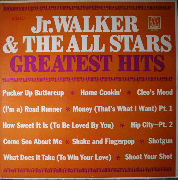 Jr. Walker & The All Stars* : Greatest Hits (LP, Comp, RE)