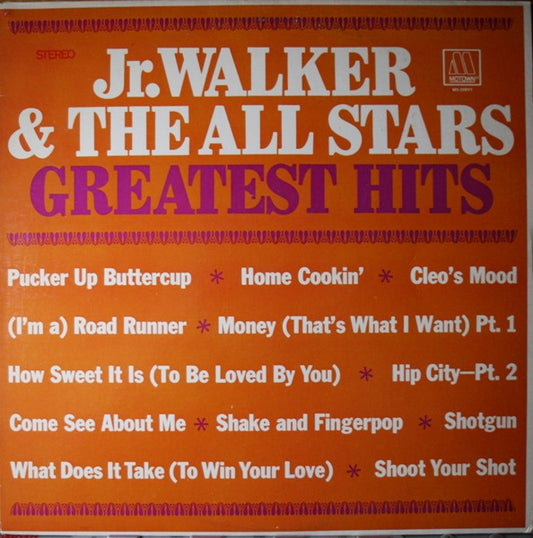 Jr. Walker & The All Stars* : Greatest Hits (LP, Comp, RE)