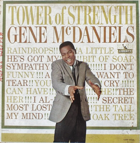 Gene McDaniels* : Tower Of Strength (LP, Album, Mono)