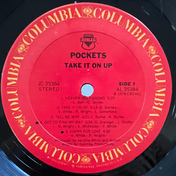 Pockets : Take It On Up (LP, Album, Ter)