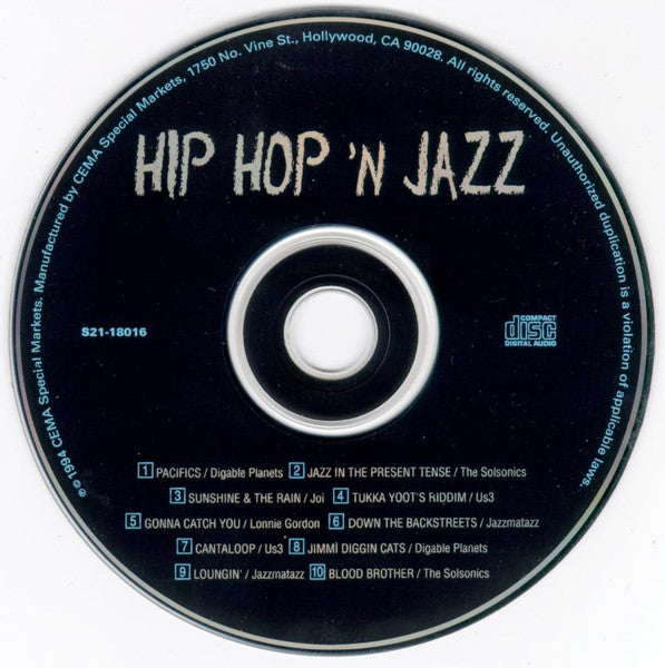 Various : Hip Hop 'N Jazz (CD, Comp)